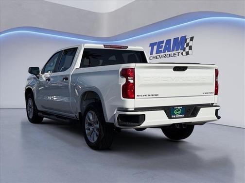 Summit White 2025 Chevrolet Silverado 1500 Custom