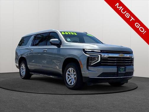 Sterling Gray Metallic 2025 Chevrolet Suburban LT