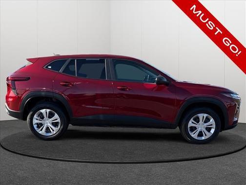 Crimson Metallic 2025 Chevrolet Trax LS