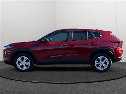 Crimson Metallic 2025 Chevrolet Trax LS