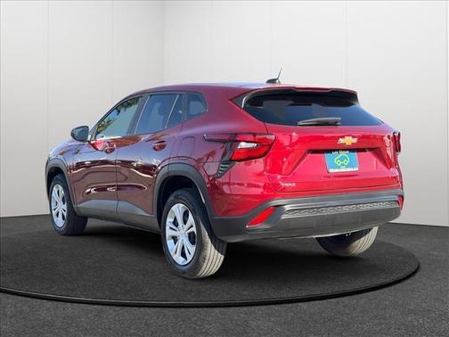 Crimson Metallic 2025 Chevrolet Trax LS