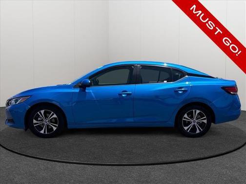 Electric Blue Metallic 2023 Nissan Sentra SV