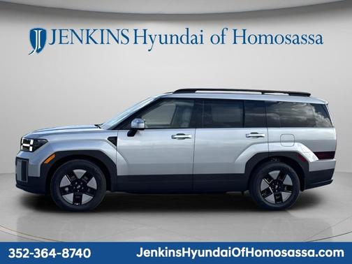 Shimmering Silver 2026 Hyundai SANTA FE HEV SEL