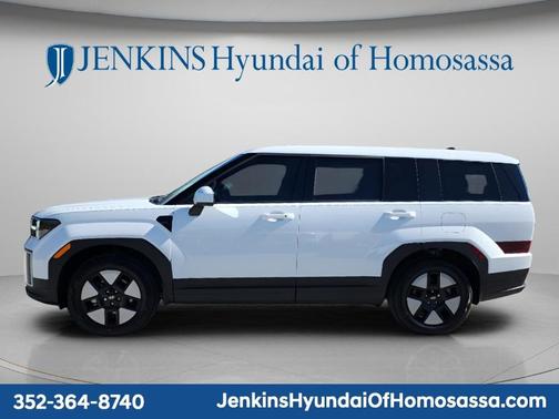 White 2026 Hyundai SANTA FE HEV SE
