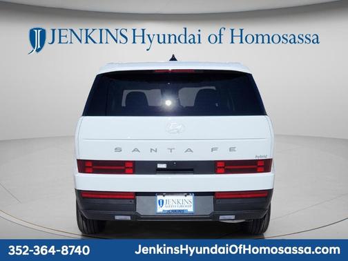 White 2026 Hyundai SANTA FE HEV SE