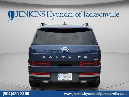 Atlantic Blue 2026 Hyundai SANTA FE HEV Limited