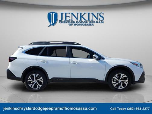 Crystal White Pearl 2020 Subaru Outback Limited XT