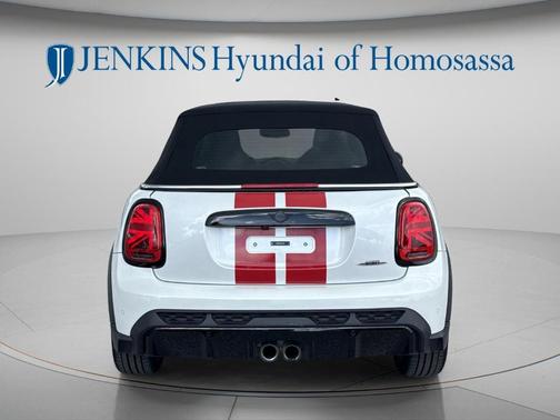 White Metallic 2024 MINI Convertible John Cooper Works