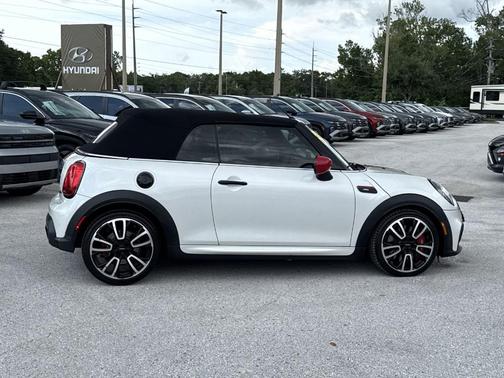 White Metallic 2024 MINI Convertible John Cooper Works