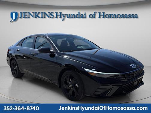 Black 2026 Hyundai ELANTRA SEL SPORT PREMIUM