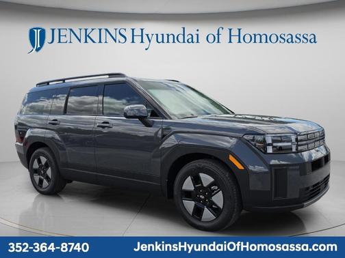 Gray 2026 Hyundai SANTA FE HEV SEL