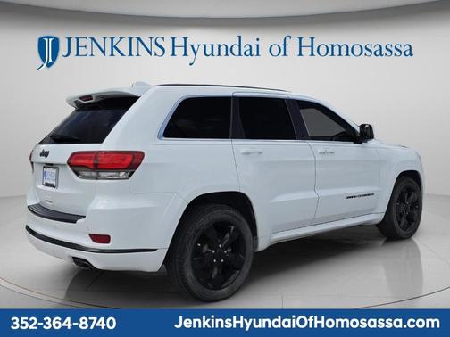 Bright White Clearcoat 2016 Jeep Grand Cherokee High Altitude