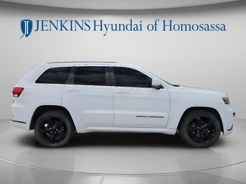 Bright White Clearcoat 2016 Jeep Grand Cherokee High Altitude