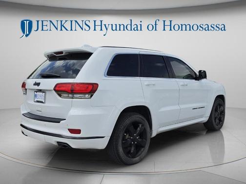 Bright White Clearcoat 2016 Jeep Grand Cherokee High Altitude