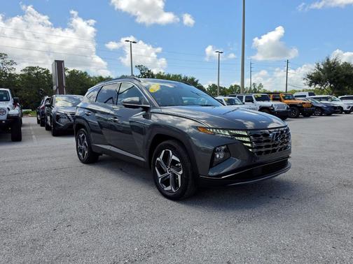 Amazon Gray 2024 Hyundai TUCSON Hybrid Limited