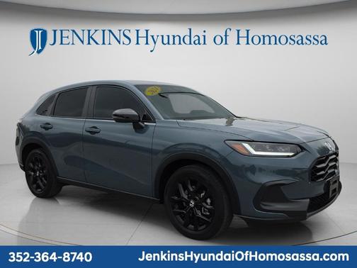 Gray 2024 Honda HR-V Sport