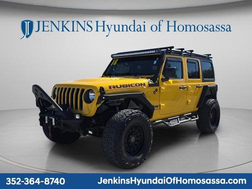 Baja Yellow Clearcoat 2018 Jeep Wrangler Unlimited Rubicon