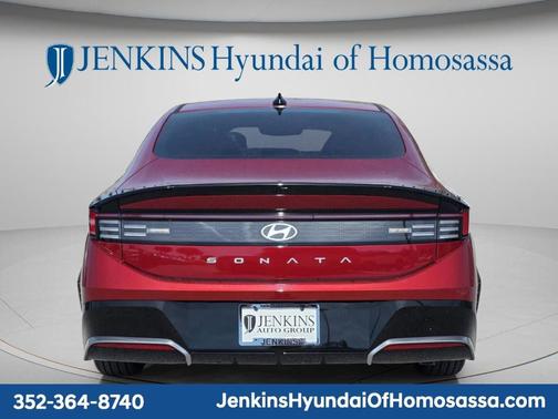 Red 2026 Hyundai SONATA SEL Sport