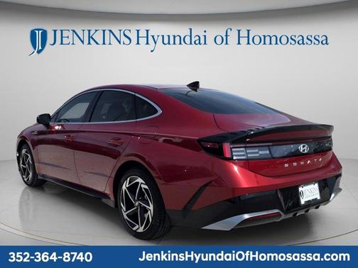 Red 2026 Hyundai SONATA SEL Sport