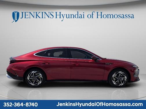 Red 2026 Hyundai SONATA SEL Sport
