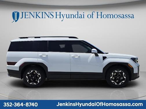 White 2026 Hyundai SANTA FE SEL