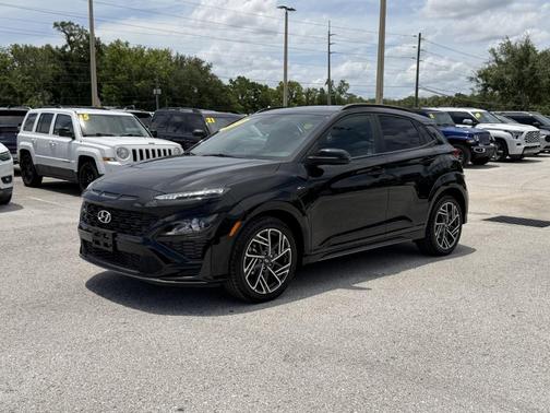 Abyss Black Pearl 2023 Hyundai KONA N Line