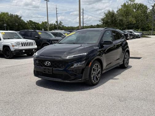 Abyss Black Pearl 2023 Hyundai KONA N Line
