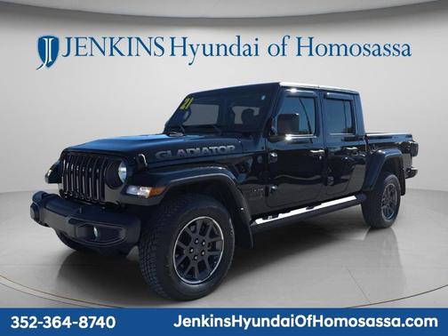 Black Clearcoat 2021 Jeep Gladiator Sport
