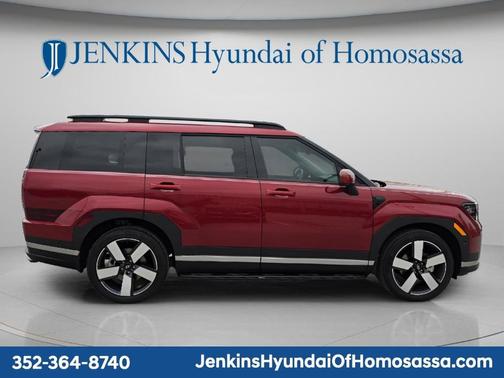 Red 2026 Hyundai SANTA FE Limited