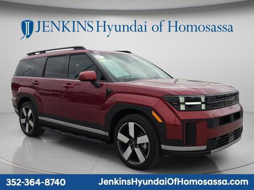 Red 2026 Hyundai SANTA FE Limited