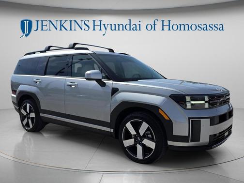 Shimmering Silver 2026 Hyundai SANTA FE HEV Limited