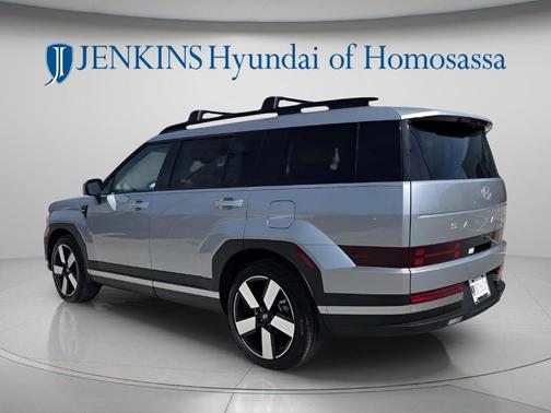 Shimmering Silver 2026 Hyundai SANTA FE HEV Limited