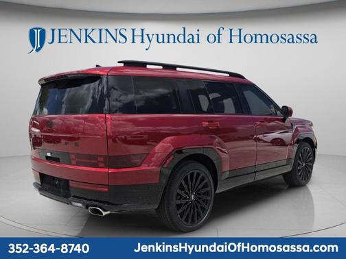 Red 2026 Hyundai SANTA FE Calligraphy