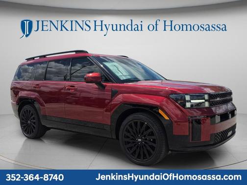 Red 2026 Hyundai SANTA FE Calligraphy