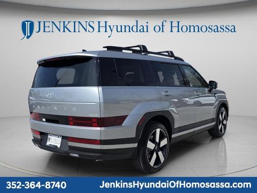 Shimmering Silver 2026 Hyundai SANTA FE HEV Limited