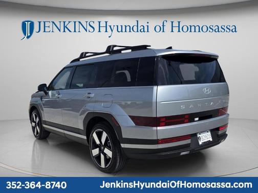 Shimmering Silver 2026 Hyundai SANTA FE HEV Limited