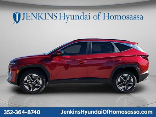 Red 2026 Hyundai TUCSON Hybrid SEL