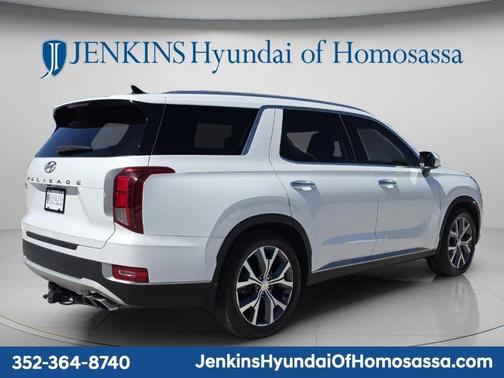 Hyper White 2021 Hyundai PALISADE SEL
