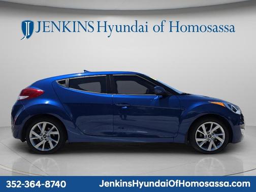 Pacific Blue 2017 Hyundai Veloster Base