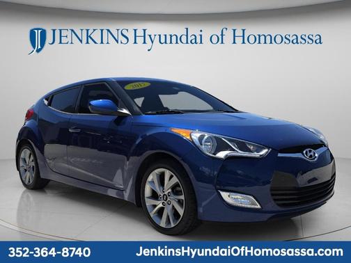 Pacific Blue 2017 Hyundai Veloster Base