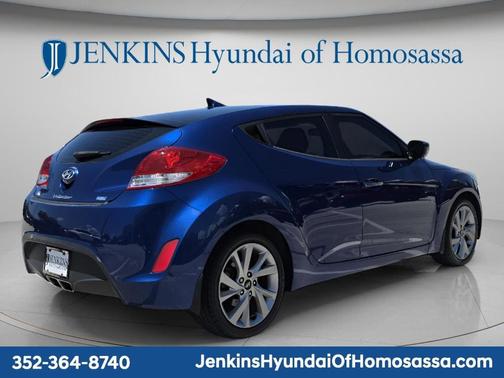 Pacific Blue 2017 Hyundai Veloster Base