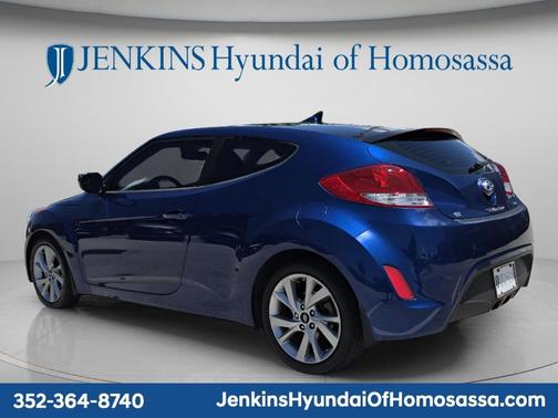 Pacific Blue 2017 Hyundai Veloster Base
