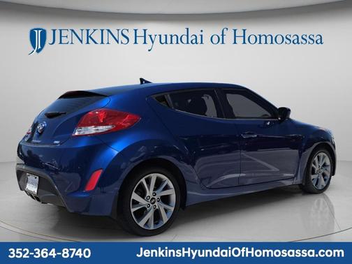 Pacific Blue 2017 Hyundai Veloster Base