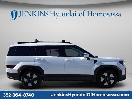 White 2026 Hyundai SANTA FE HEV SEL