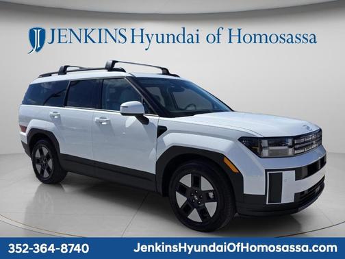 White 2026 Hyundai SANTA FE HEV SEL