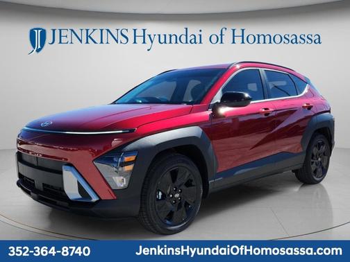 Red Metallic 2026 Hyundai KONA SEL Sport