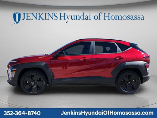 Red Metallic 2026 Hyundai KONA SEL Sport