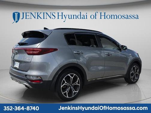 Steel Gray 2021 Kia Sportage SX Turbo