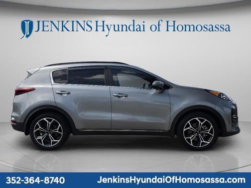 Steel Gray 2021 Kia Sportage SX Turbo