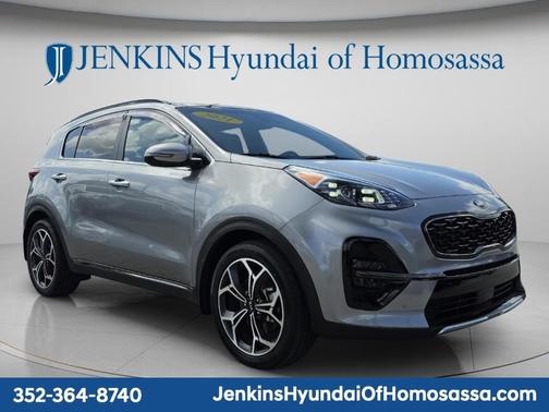 Steel Gray 2021 Kia Sportage SX Turbo